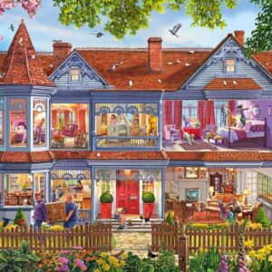Schmidt - House in Springtime 1000 Piece Puzzle