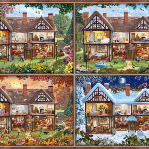Schmidt - House of four Seasons 2000 Piece Puzzle