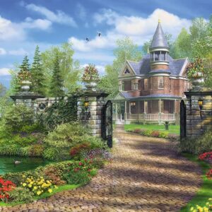 Schmidt - Idyllic Country Estate 1000 Piece Puzzle