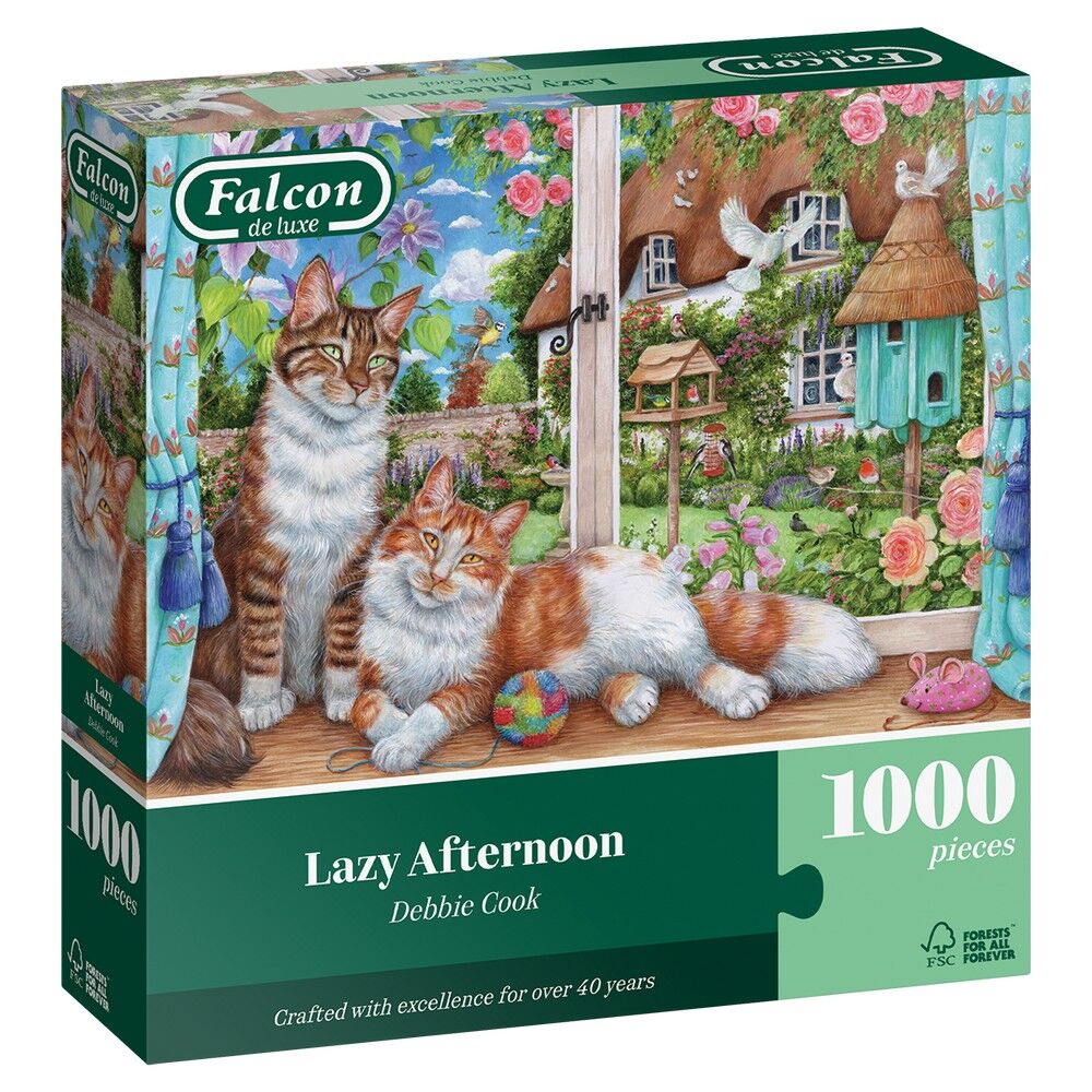 Falcon de luxe - Lazy Afternoon 1000 Piece Puzzle - Image 2