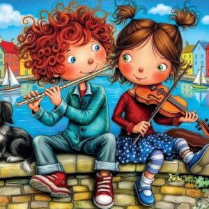 Delfy - Little Music Makers 1000 Piece Puzzle
