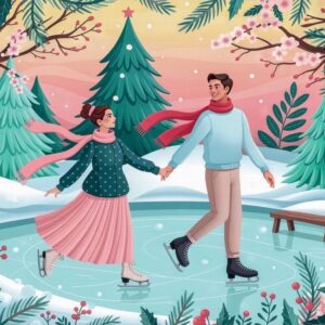 Delfy - Love on Ice 1000 Piece Puzzle
