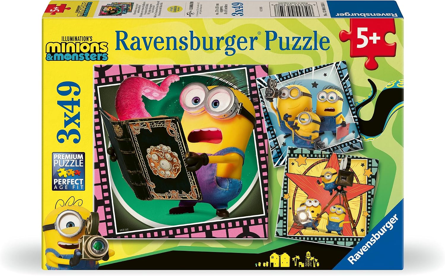 Ravensburger - Minions 3 - Minions & Monsters - We're Creators from Beyond 3 x 49 Piece Puzzle