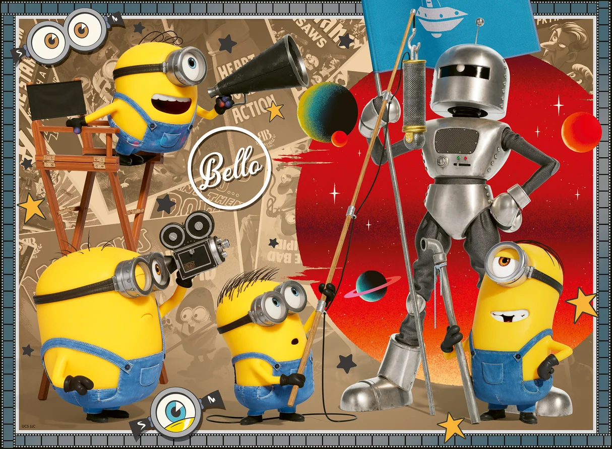 Ravensburger - Minions 3 - Minions & Monsters - Dreams into Reality 150 Piece Puzzle