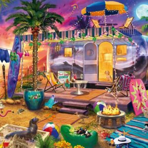 Schmidt - A Mobile Home by the Beach 1000 Piece Puzzle