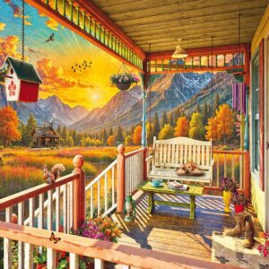 Schmidt - Mountain Veranda 1000 Piece Puzzle