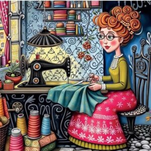 Delfy - My Sewing Studio 1000 Piece Puzzle