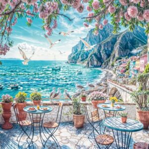 Schmidt - Seaside Terrace 1000 Piece Puzzle