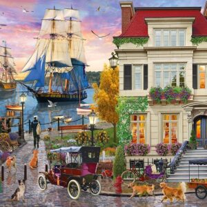 Schmidt - Ship in the Harbour 1000 Piece Puzzle
