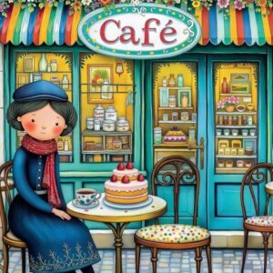 Delfy - Small Paris Cafe 1000 Piece Puzzle