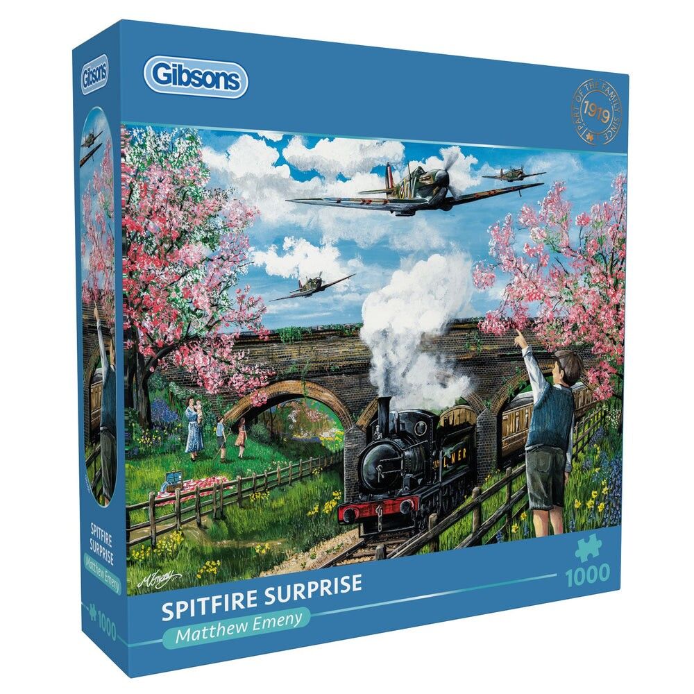 Gibsons - Spitfire Surprise 1000 Piece Puzzle - Image 2
