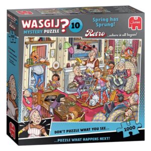 Jumbo - Wasgij Retro Mystery 10 - Spring has Sprung 1000 Piece Puzzle