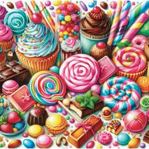 Delfy - Sweet Treats 1000 Piece Puzzle