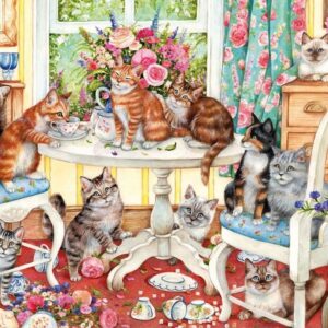 Gibsons - Tails from the Tea Party 500 Piece Puzzle