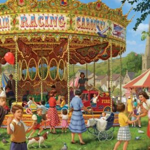Falcon de luxe - The Carousel 1000 Piece Puzzle