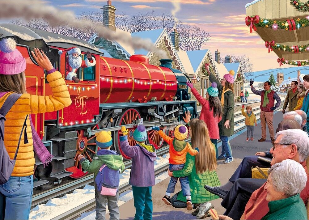 Falcon de Luxe - The Festive Express 500 XL Piece Puzzle