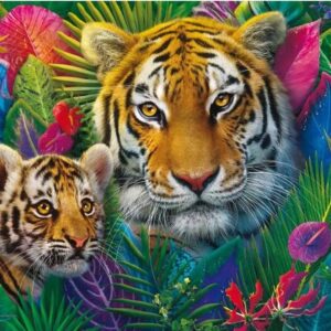 Harlington - Tigers Jungle 1000 Piece Puzzle