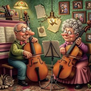 Delfy - Timeless Music Duo 1000 Piece Puzzle