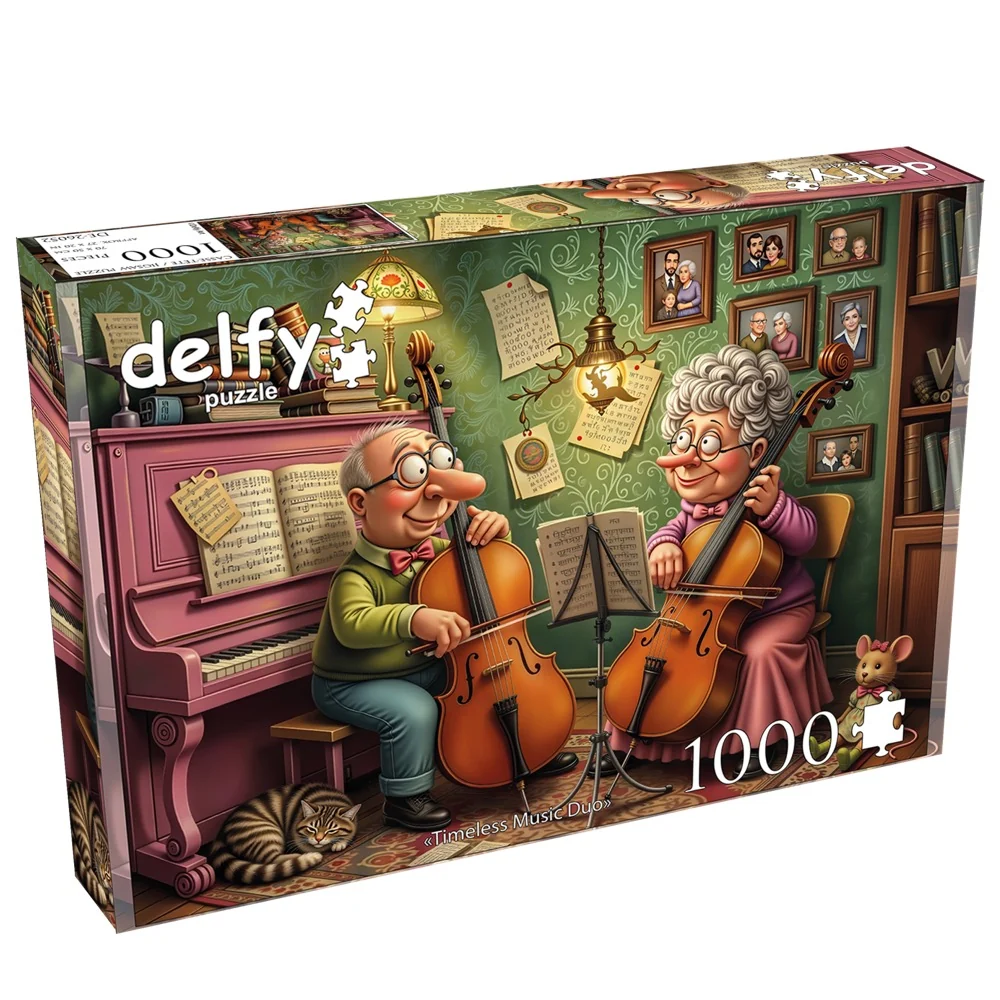 Delfy - Timeless Music Duo 1000 Piece Puzzle - Image 2