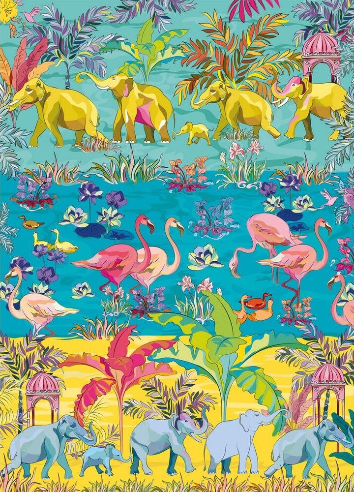 Gibsons - House of Turnowsky - Tropical Oasis 1000 Piece Puzzle