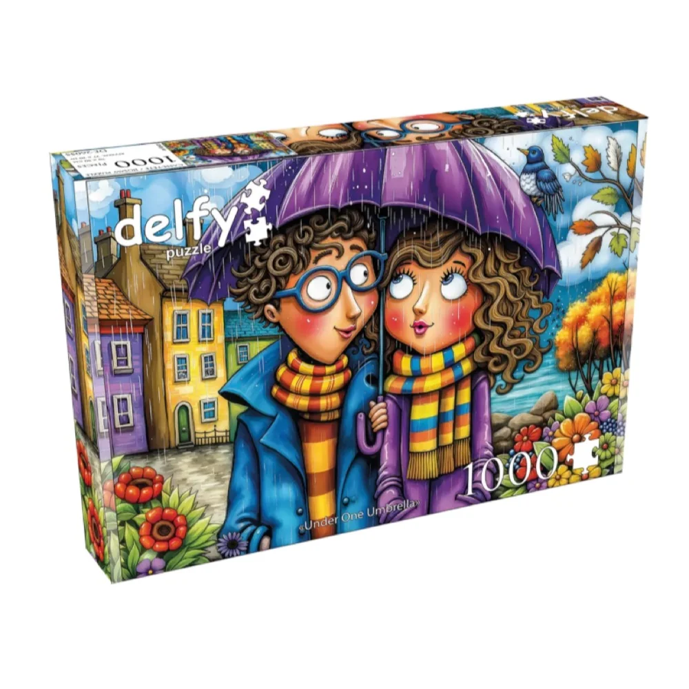 Delfy - Under One Umbrella 1000 Piece Puzzle - Image 2