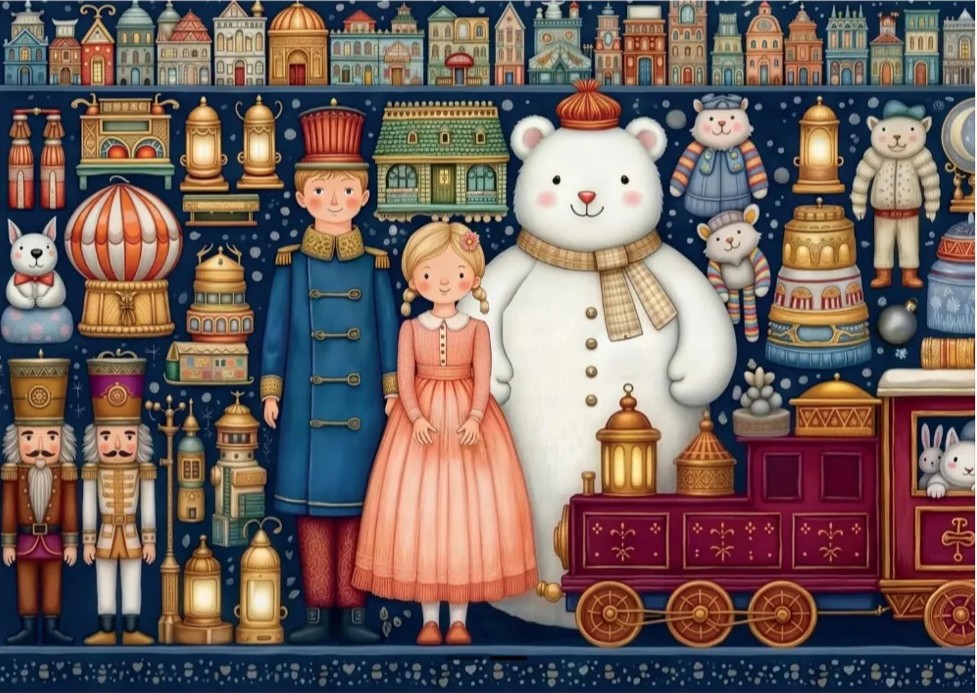 Delfy - Vintage Toy Collection 1000 Piece Puzzle