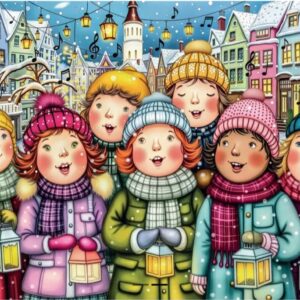 Delfy - Winter Choir Harmony 1000 Piece Puzzle