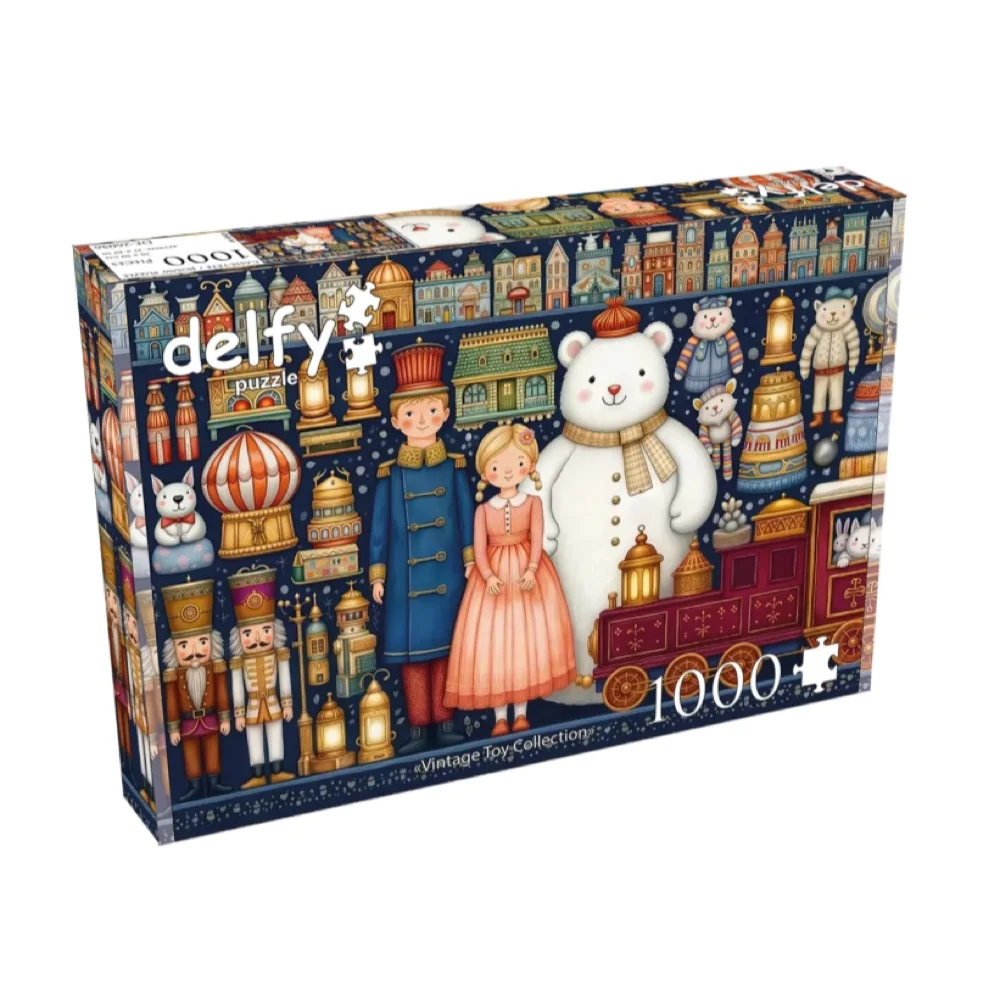 Delfy - Vintage Toy Collection 1000 Piece Puzzle - Image 2