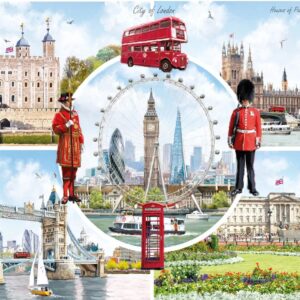 Gibsons - A Look at London 1000 Piece Puzzle