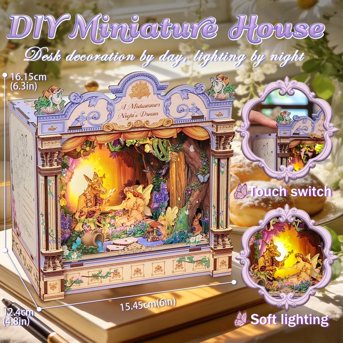CuteBee - Midsummer Night's Dream DIY Book Nook Kit - Image 4