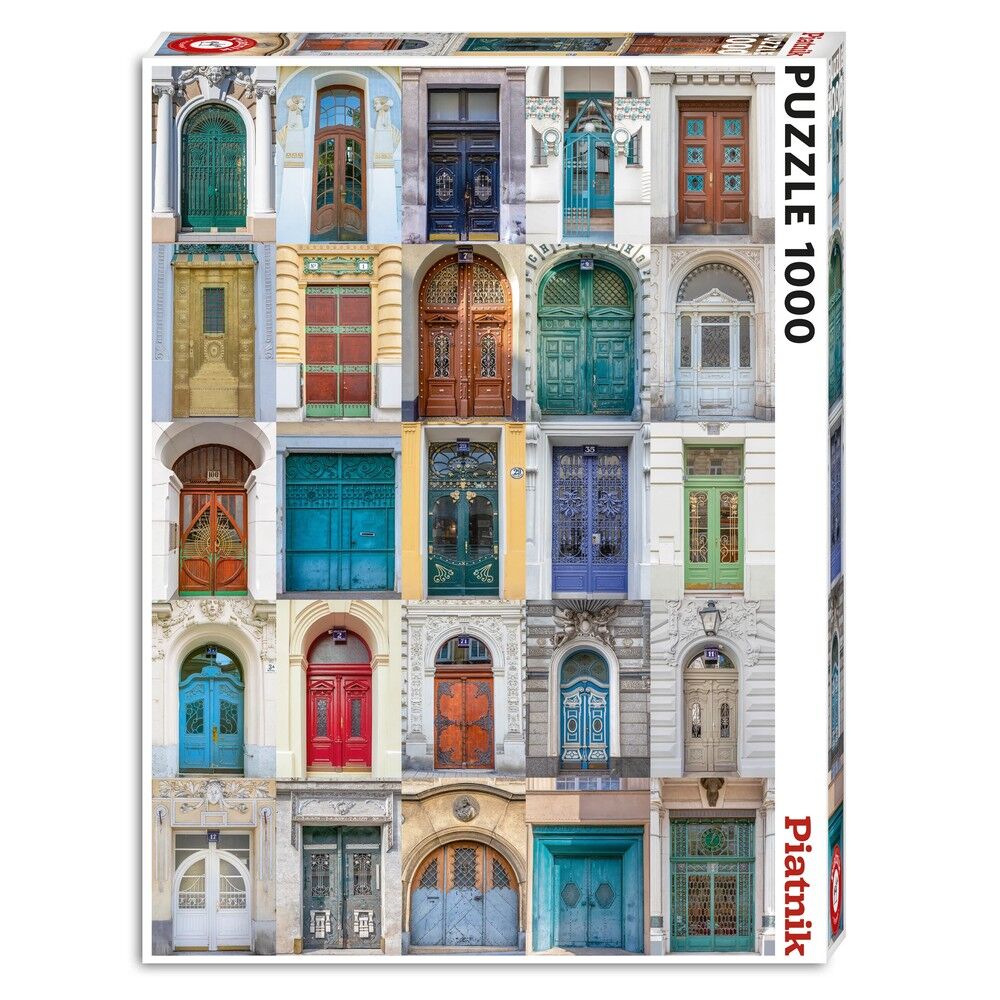 Piatnik - Art Nouveau Doors 1000 Piece Puzzle - Image 2