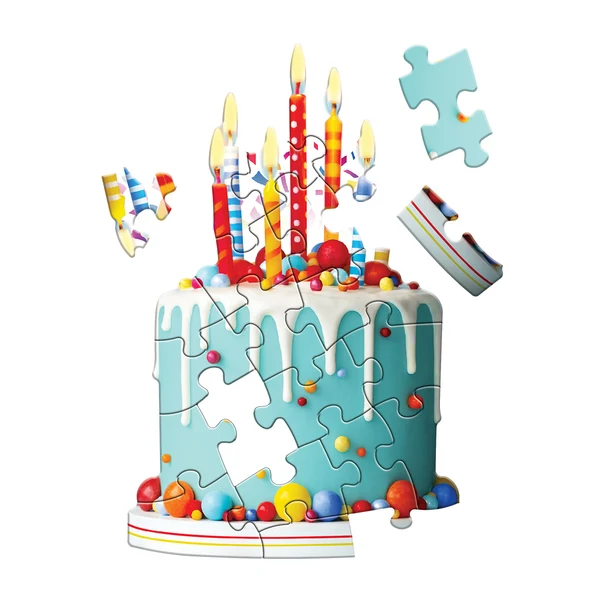 Madd Capp - Jigsaw Puzzle Greeting Card - Birthday Cake 20 Piece & Envelope - Image 6