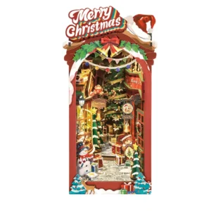 Robotime - DIY Bookends Kit - Christmas Street