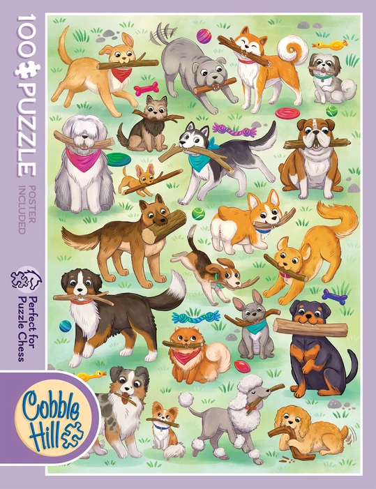 Cobble Hill - Fetch 100 Piece Puzzle - Image 2