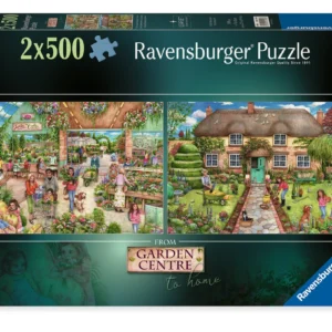 Ravensburger - From the Garden Centre to Home 2 X 500 Piece Puzzles