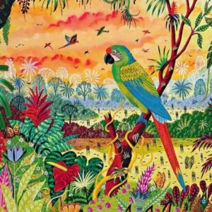 Piatnik - Great Green Macaw 1000 Piece Puzzle