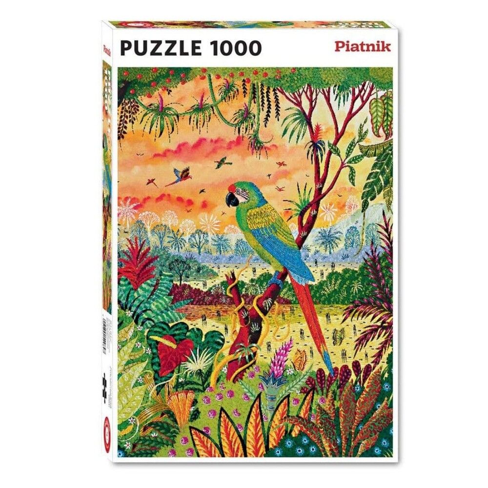 Piatnik - Great Green Macaw 1000 Piece Puzzle - Image 2