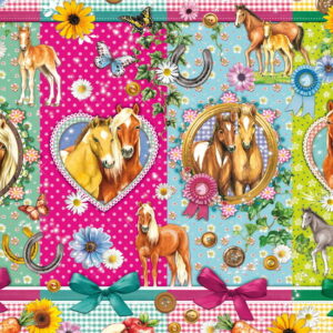 Schmidt - Horsey Happiness 200 Piece Puzzle