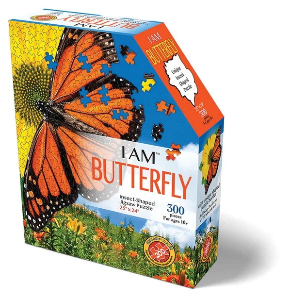 Madd Capp - I am Butterfly 300 Piece Shaped Puzzle