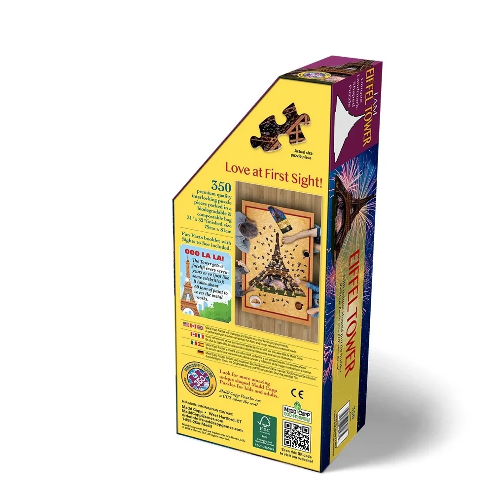 Madd Capp - I am Eiffel Tower 350 Piece Shaped Puzzle - Image 5