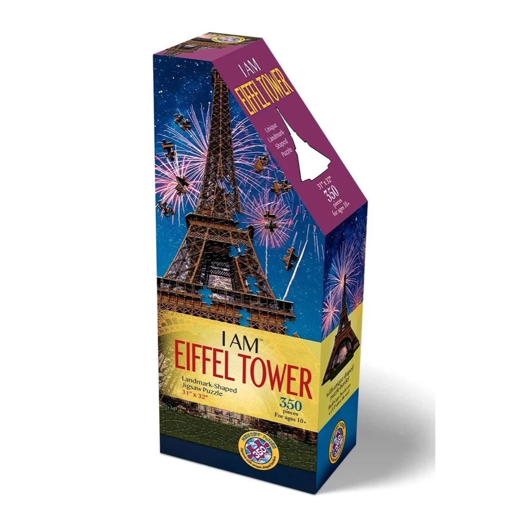 Madd Capp - I am Eiffel Tower 350 Piece Shaped Puzzle - Image 2
