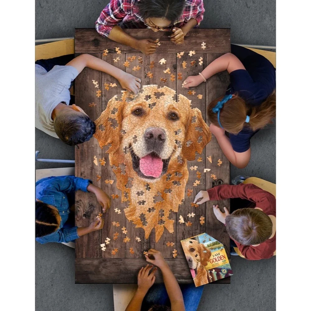 Madd Capp - I am Golden 550 Piece Shaped Puzzle - Image 5