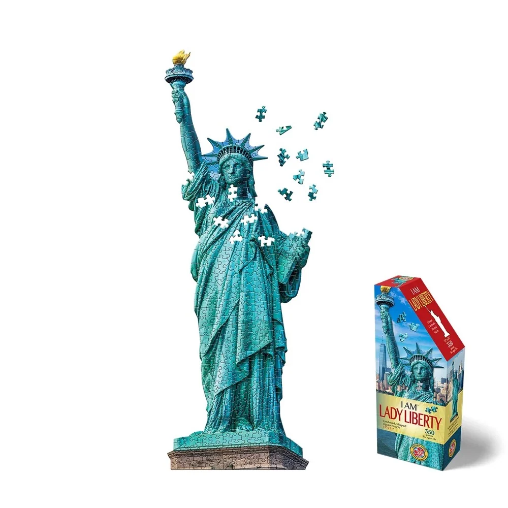 Madd Capp - I am Lady Liberty 350 Piece Shaped Puzzle