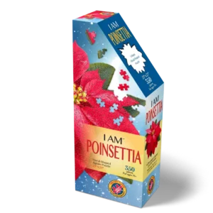 Madd Capp - I am Poinsettia 300 Piece Shaped Puzzle