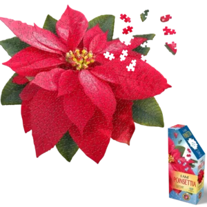 Madd Capp - I am Poinsettia 300 Piece Shaped Puzzle