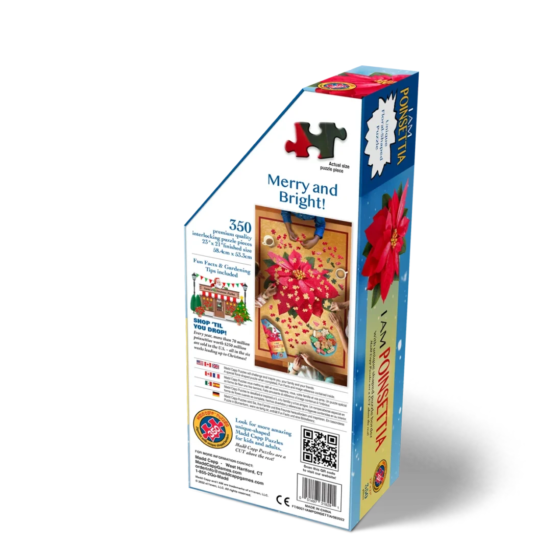Madd Capp - I am Poinsettia 300 Piece Shaped Puzzle - Image 3