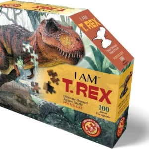 Madd Capp - I am T. Rex 100 Piece Shaped Puzzle