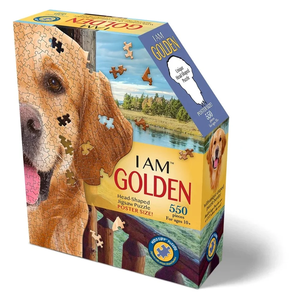 Madd Capp - I am Golden 550 Piece Shaped Puzzle