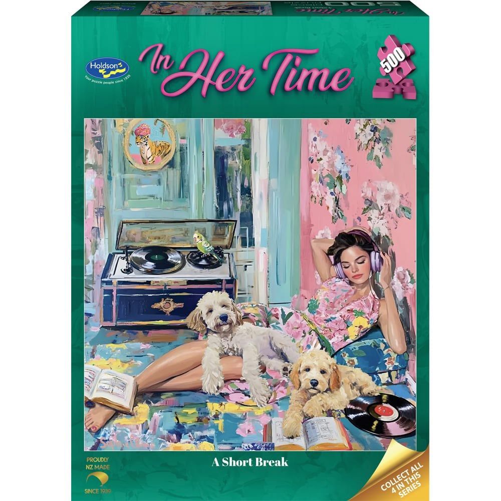 Holdson - In Her Time - A Short Break 500 Piece Puzzle - Image 2
