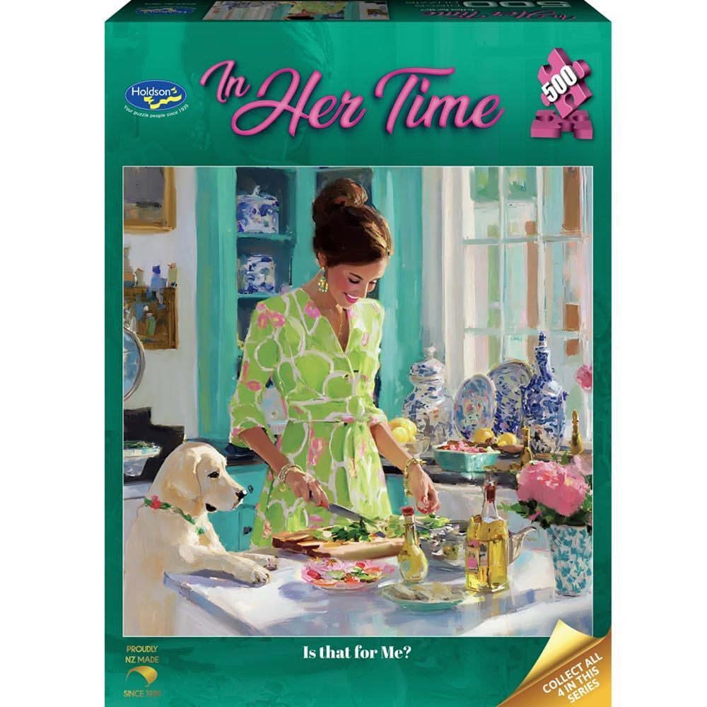 Holdson - In Her Time - Is that for Me 500 Piece Puzzle - Image 2